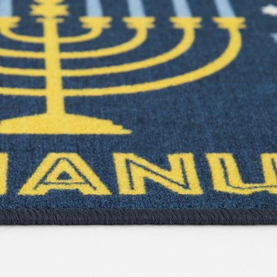 Loomaknoti Home Menorah & Stars 20'' X 30'' Mat - Image 4