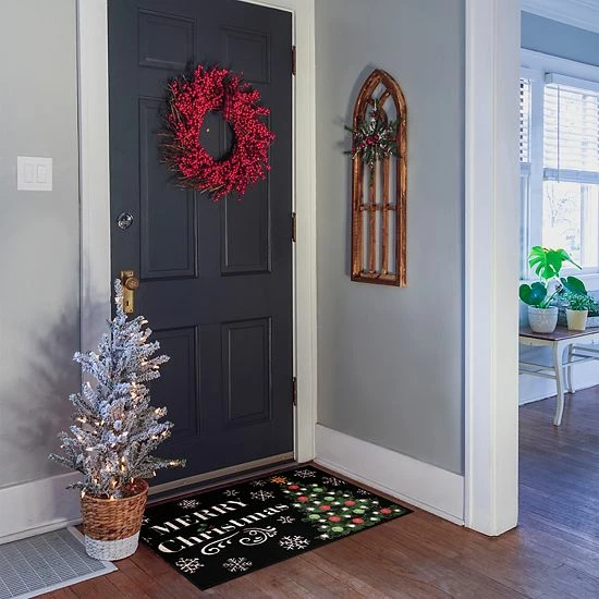 Loomaknoti Home Merry Tree Tidings 20'' X 30'' Mat - Image 2