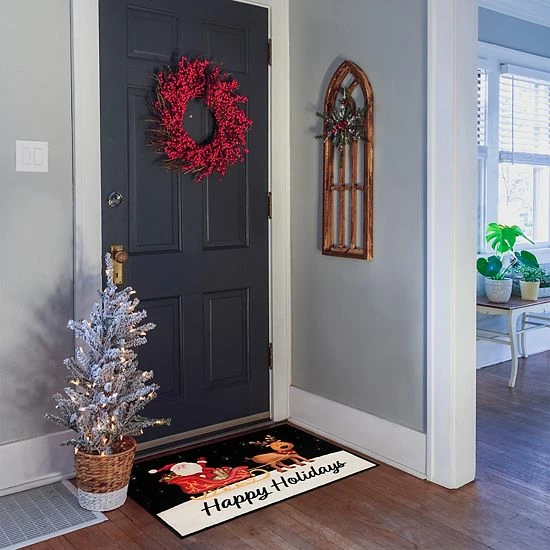 Loomaknoti Home Starlit Holidays Sleigh 20'' X 30'' Mat - Image 2