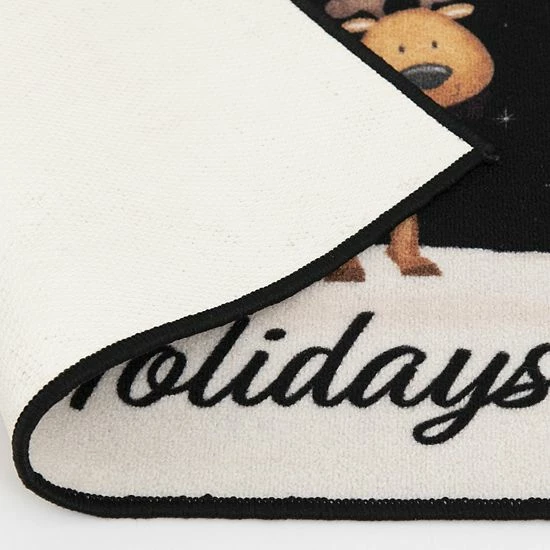 Loomaknoti Home Starlit Holidays Sleigh 20'' X 30'' Mat - Image 5