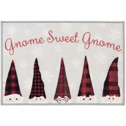 Loomaknoti Home Snowy Gnomes 20'' X 30'' Mat