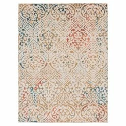 Loomaknoti Kentkonia Ivory And Tan Area Rug