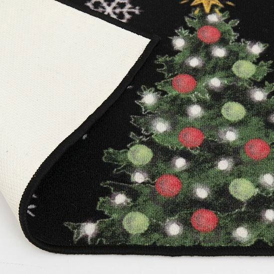 Loomaknoti Home Feliz Navidad Tree Tidings 20'' X 30'' Mat - Image 6