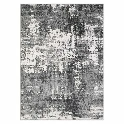 Loomaknoti Muroe Soft White And Gray Rug